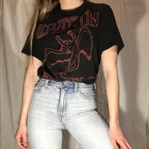 🕊RAD LED ZEPPELIN 1977 BAND TEE🕊